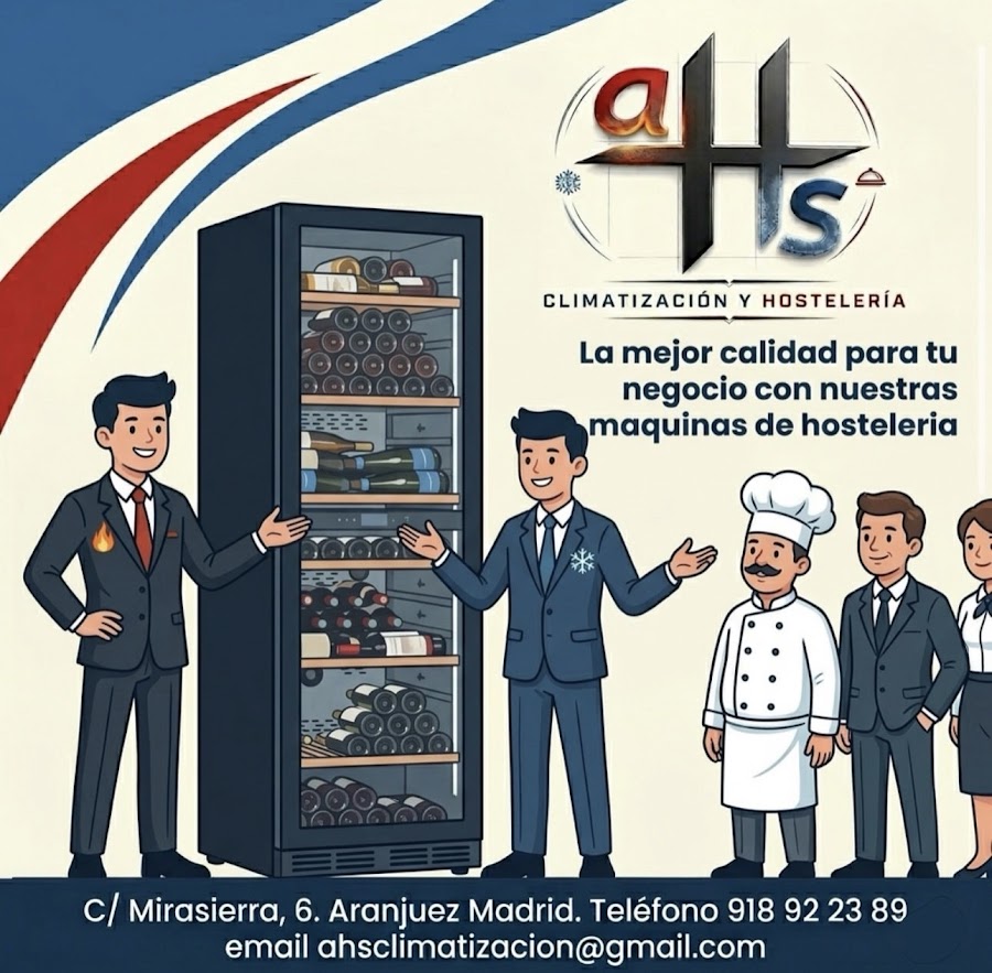 AHS CLIMATIZACIÓN Y HOSTELERÍA — en Aranjuez