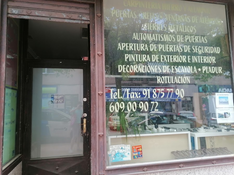 Cerrajeria Hierro Y Aluminio Jesus Corpa — Cerrajeros en Arganda del Rey