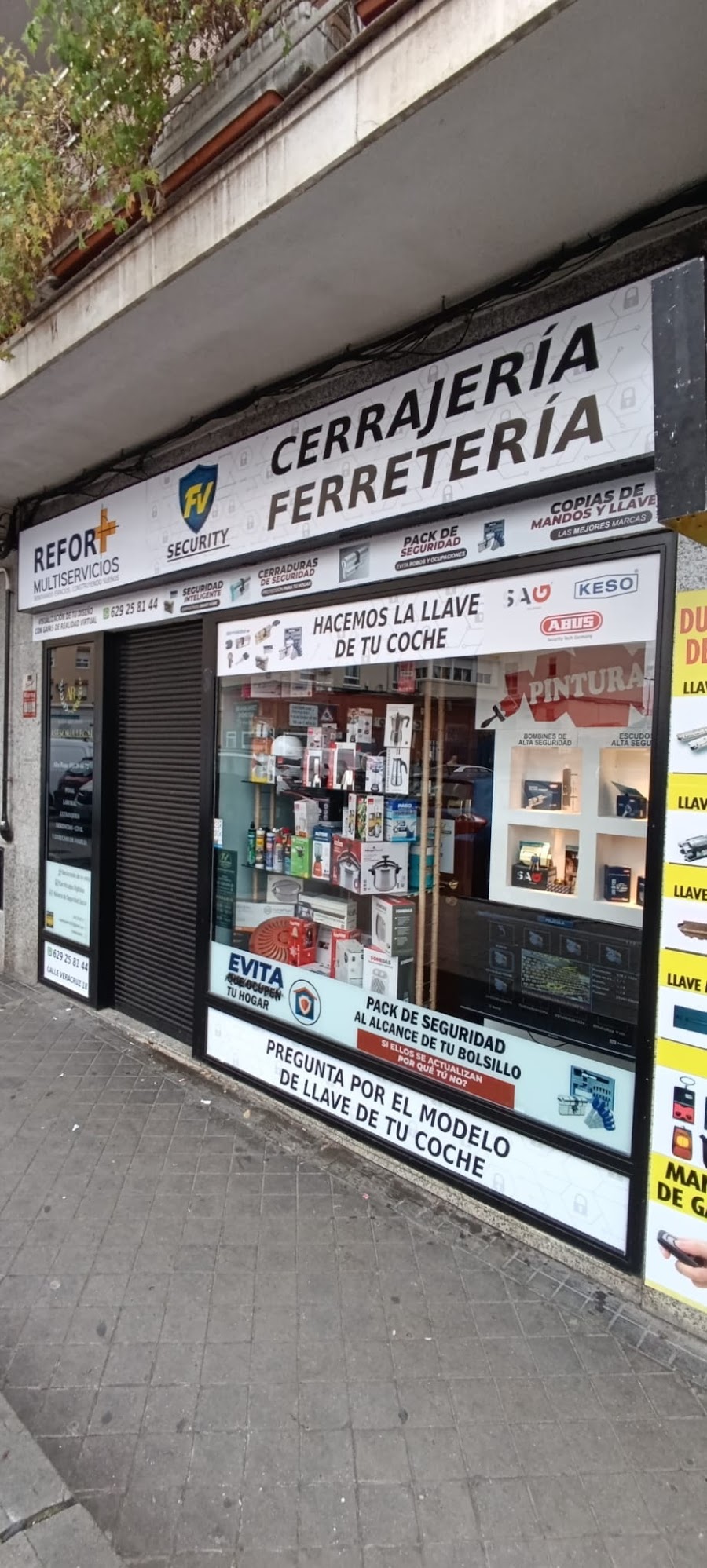 Ferretería Cerrajería Veracruz — cerrajero en Móstoles
