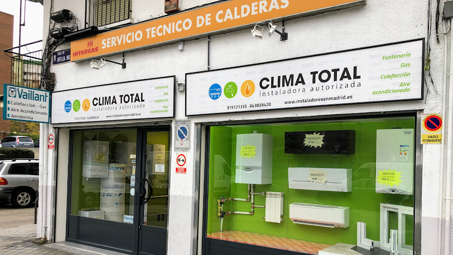 Clima Total — Calderas en Tetuán