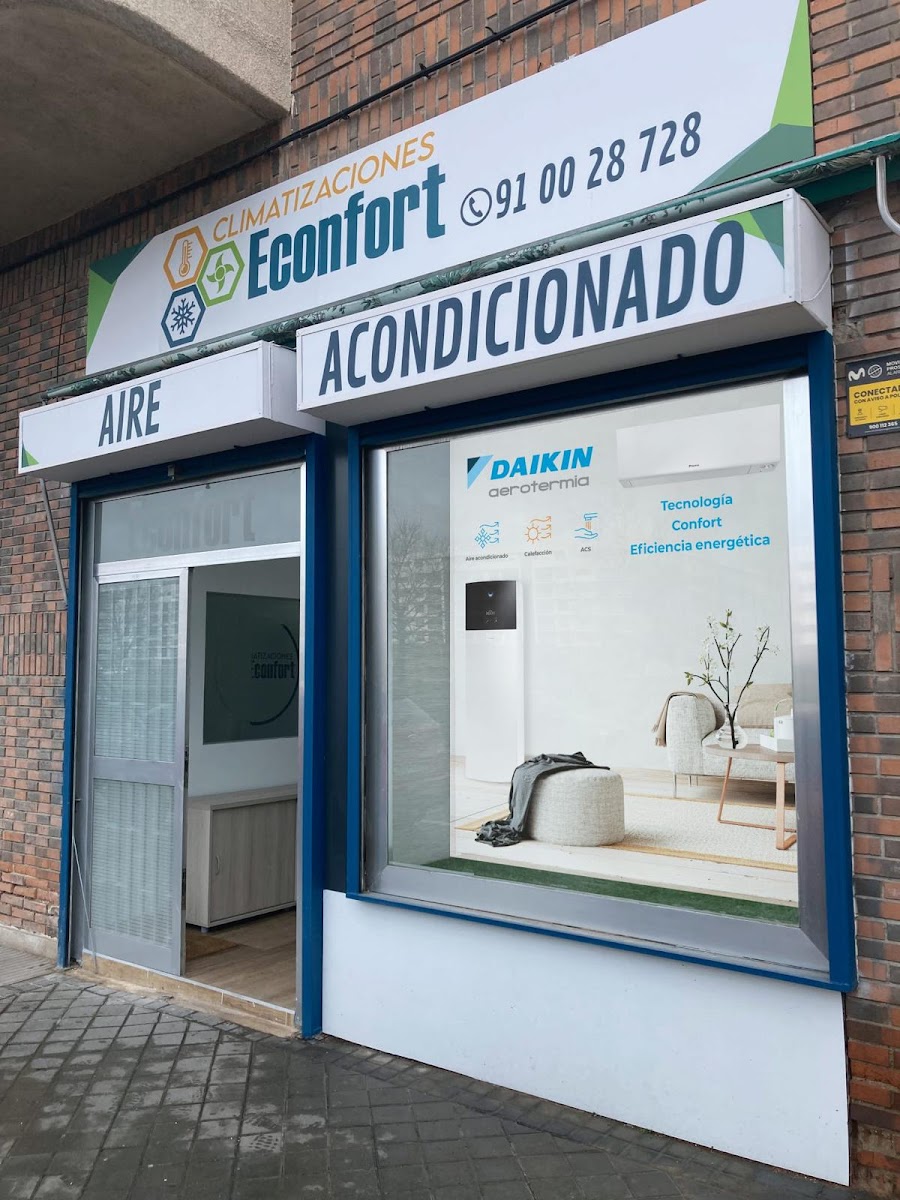 Climatizaciones Econfort — Aire Acondicionado en Villaverde