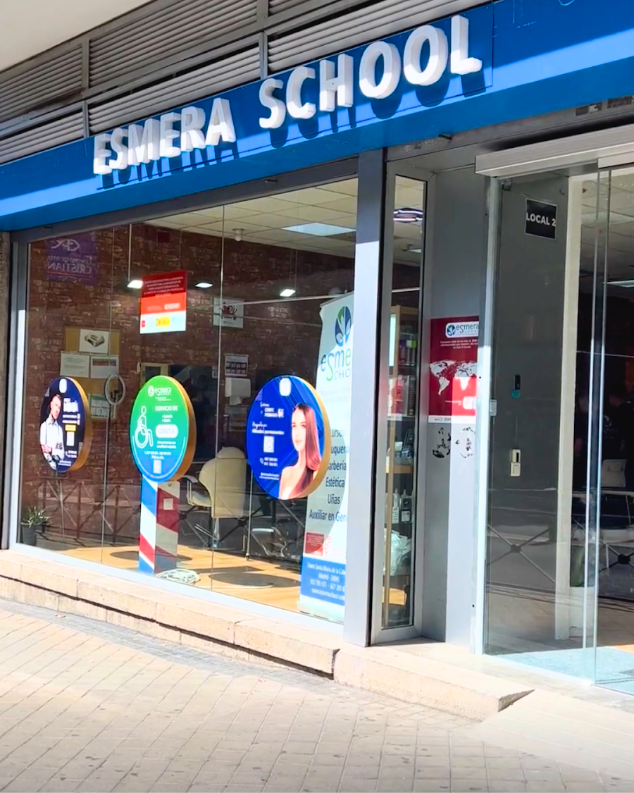 Esmera School Madrid-Atocha — curso de peluquería en Madrid