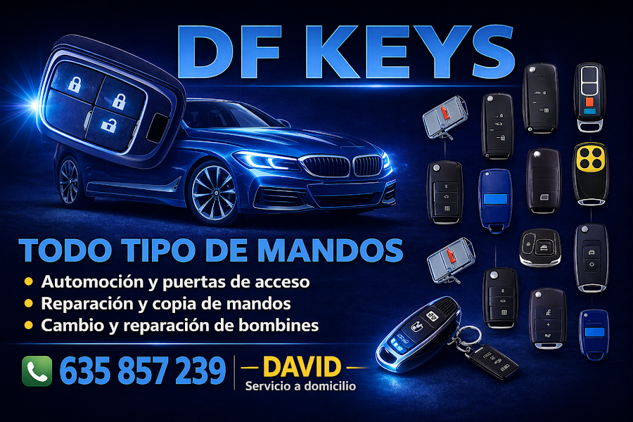 DF Keys | Llaves de coche en Parla — en Parla