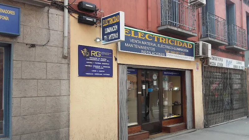 R.G. Electricidad — electricistas en Castillejos / Almenara, Madrid