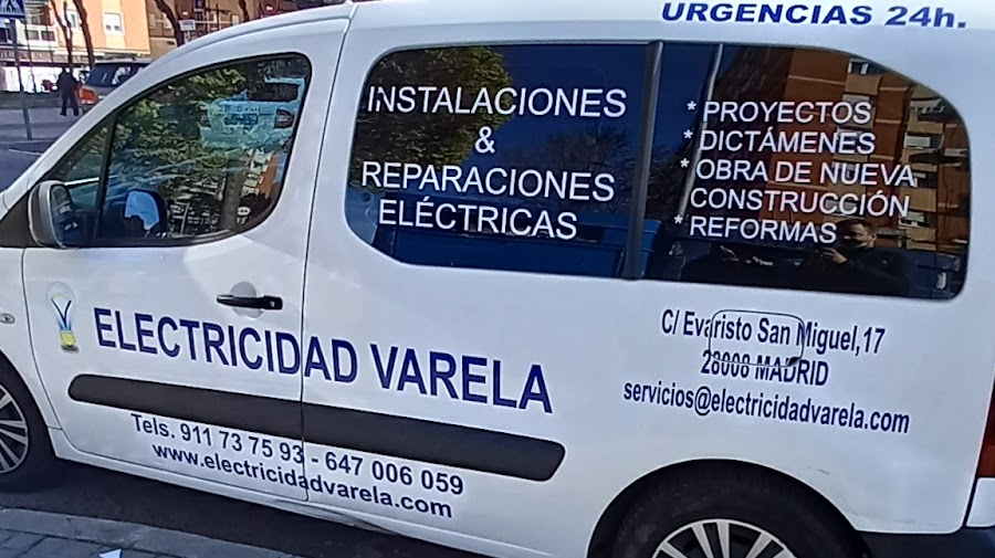 Electricidad Varela reparaciones 24h — Electricistas en Moncloa