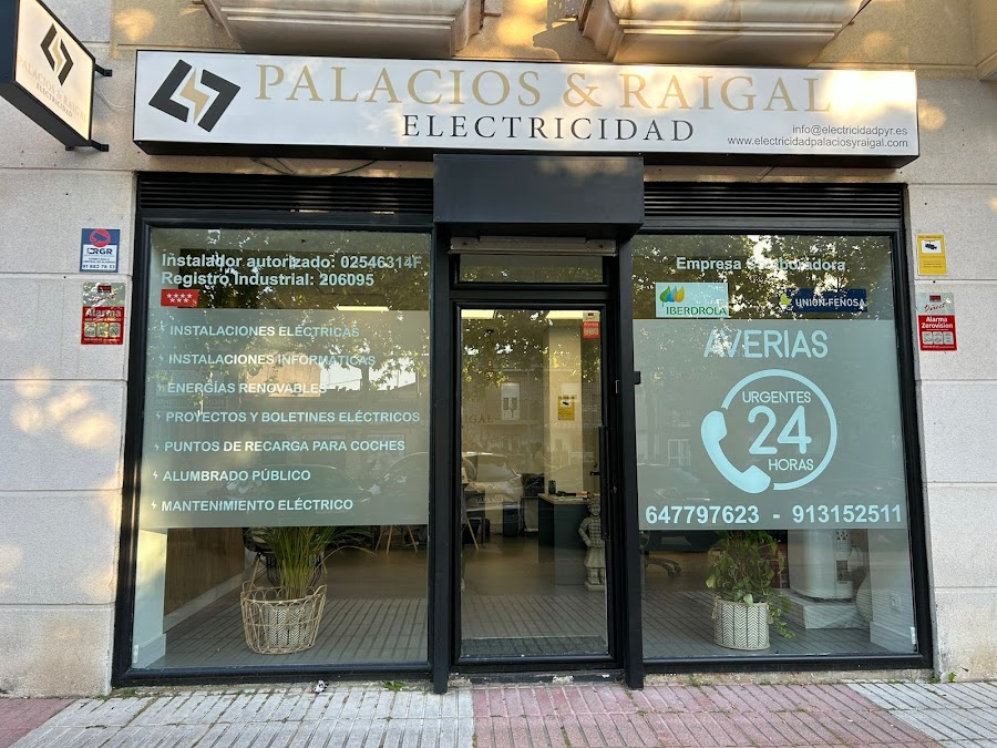 Electricidad Palacios & Raigal — electricista en Fuenlabrada