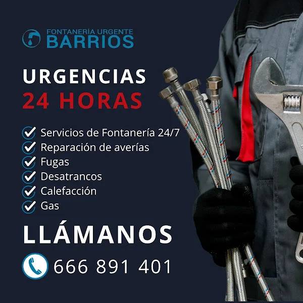 Fontanería Urgente Barrios Madrid — fontaneros en Puente de Vallecas, Madrid