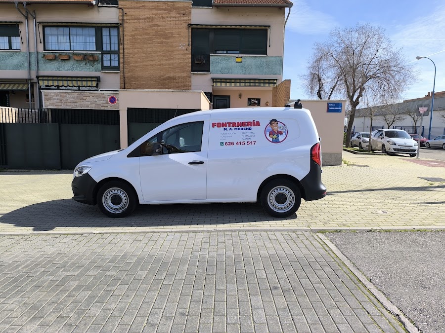 M.A. Moreno Fontanería — fontanero en Leganés