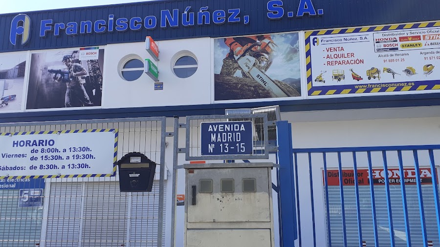 Francisco Núñez, S.A. Arganda del Rey — en Arganda del Rey