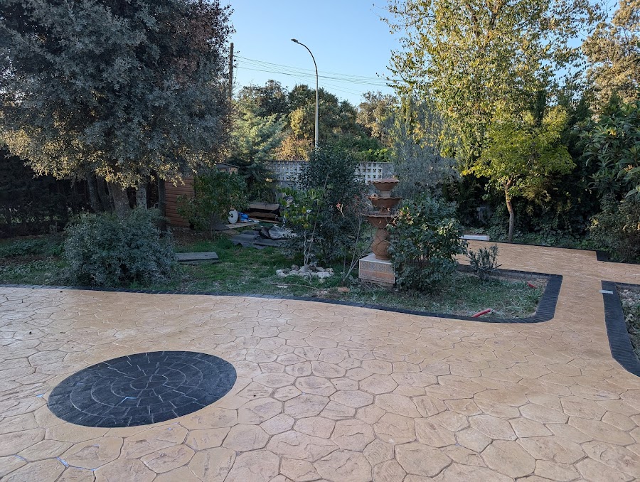 Hormigon Impreso Alberto — hormigón impreso y pulido en Madrid