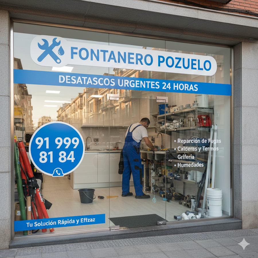 Juan - Fontanero desatascos — en Pozuelo de Alarcón