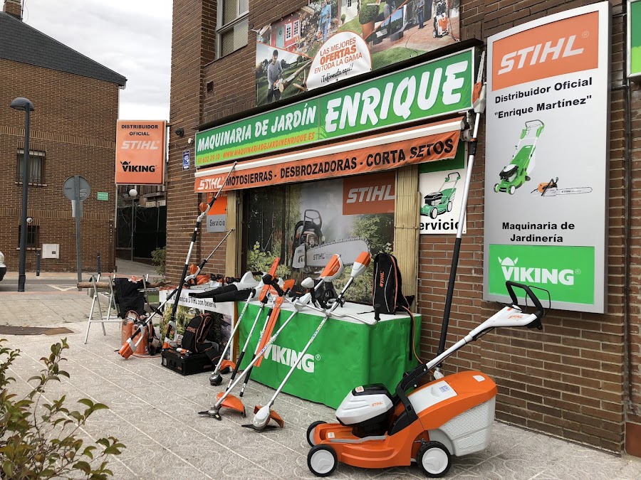 Maquinaria De Jardín Enrique — en Boadilla del Monte
