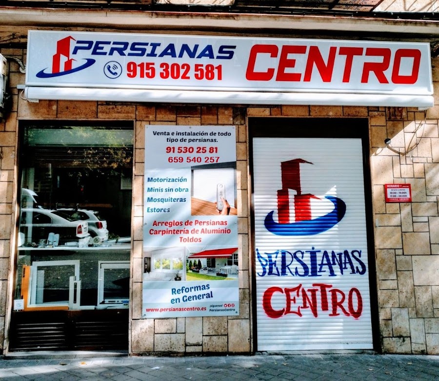 Persianas Centro — Persianas en Arganzuela