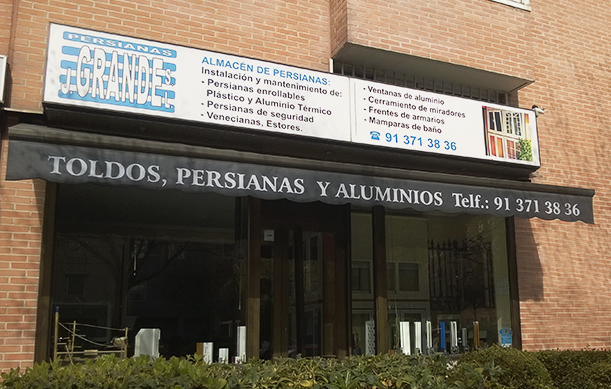 Persianas J. Grande — Persianas en Moratalaz