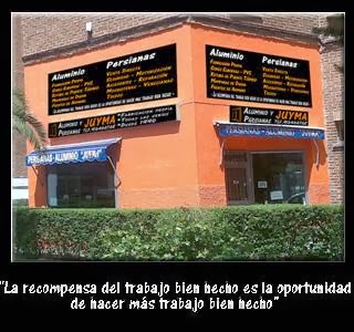 Persianas JUYMA PVC y Aluminio — en Móstoles