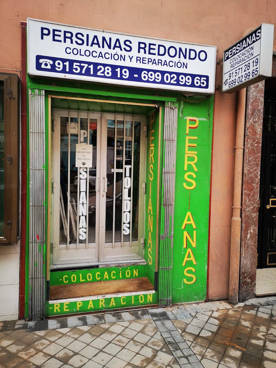 Persianas Redondo — Persianas en Tetuán