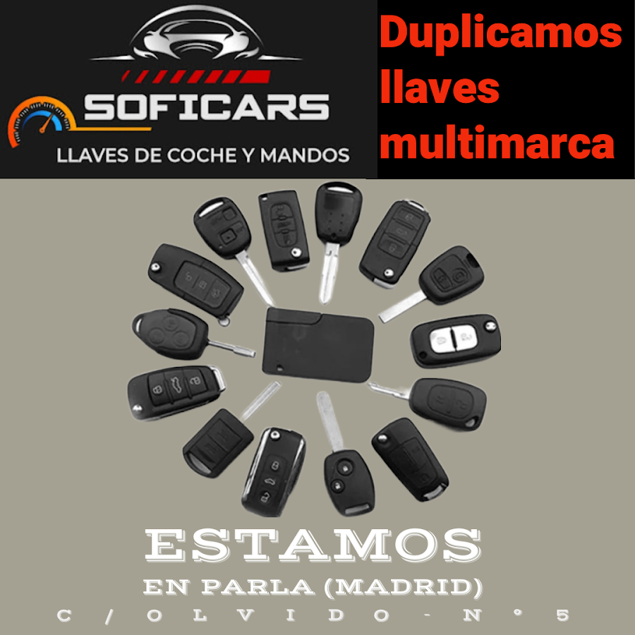 Soficars Copia de LLaves de Coches. — en Parla